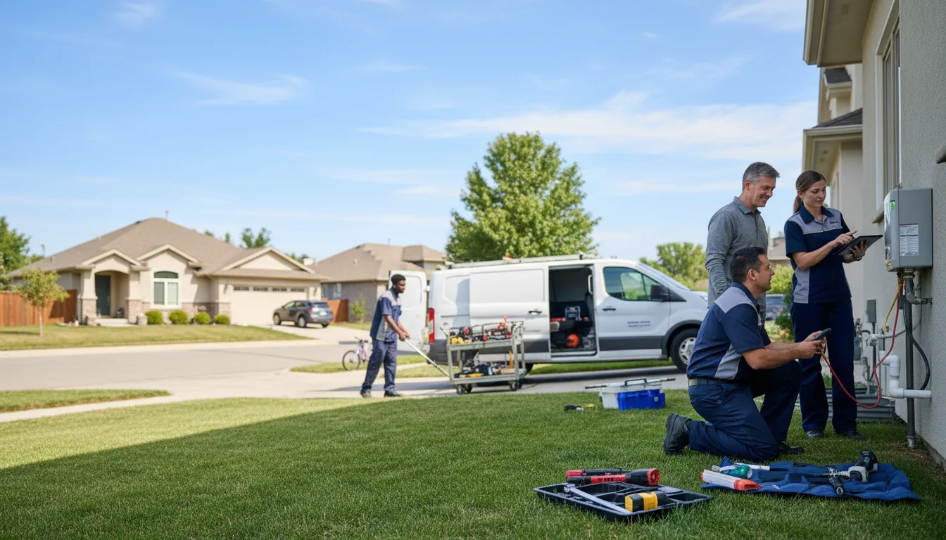 Tankless water heater service in Rarden, OH
